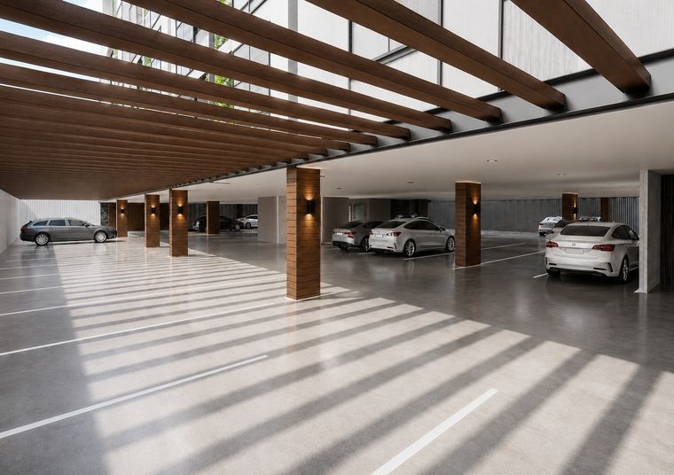 Estacionamiento pergolado en madera · vista 5 de 5