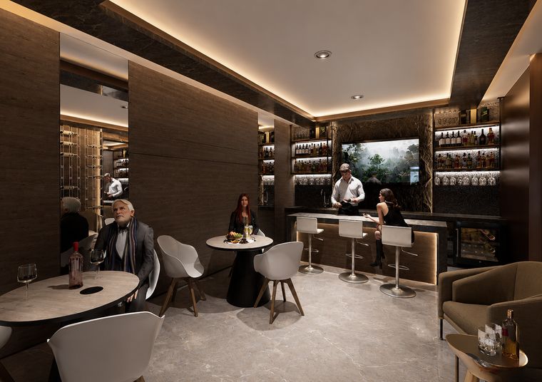 Bar, lounge con mesas · vista 3 de 5