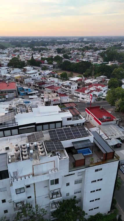 Volumen del penthouse desde el aire · vista 2 de 4