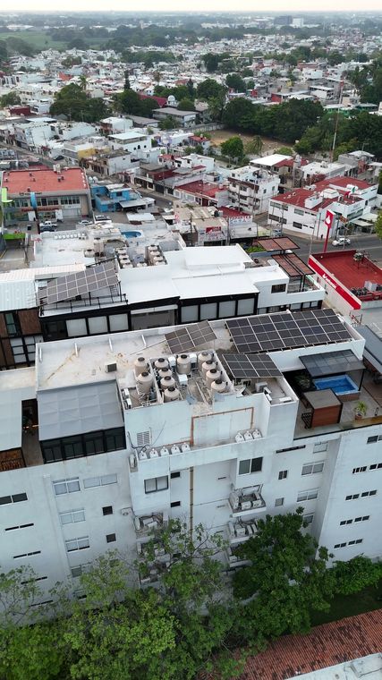 Volumen del penthouse desde el aire · vista 3 de 4