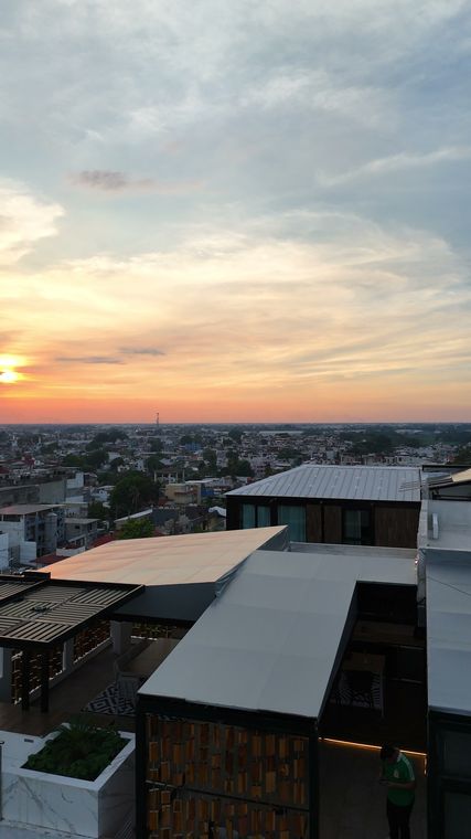 Roof garden al atardecer · vista 1 de 10