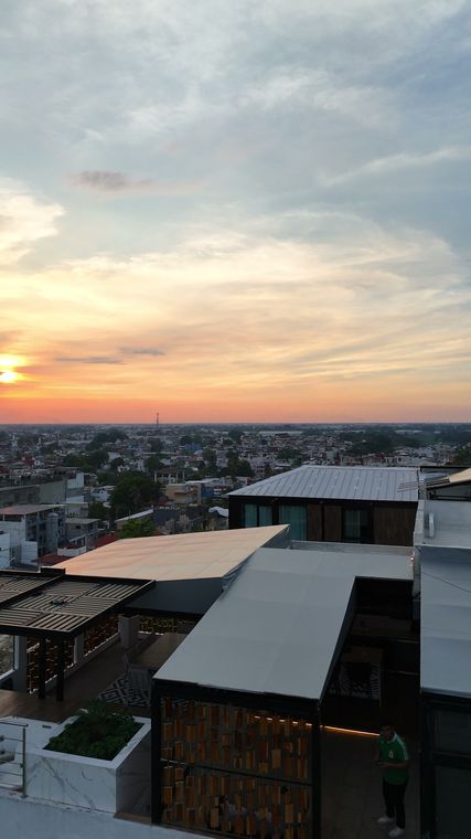 Roof garden al atardecer · vista 2 de 10
