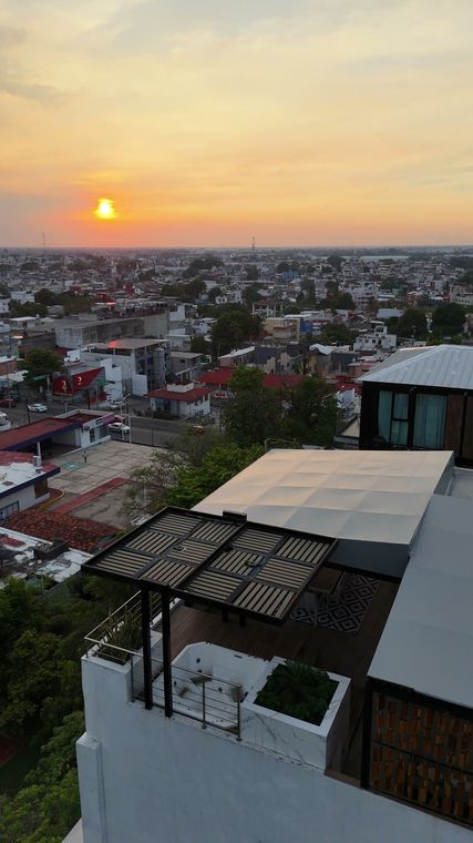 Roof garden al atardecer · vista 5 de 10