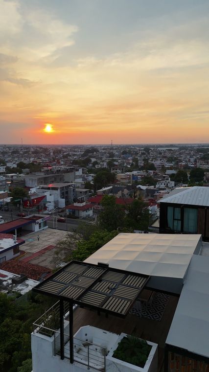 Roof garden al atardecer · vista 6 de 10