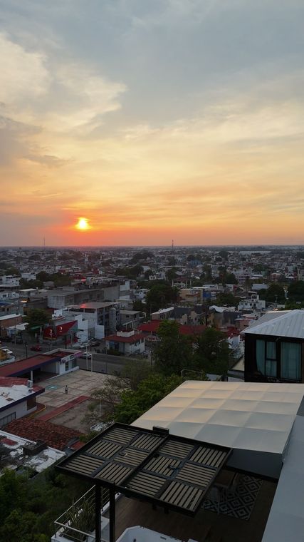 Roof garden al atardecer · vista 7 de 10