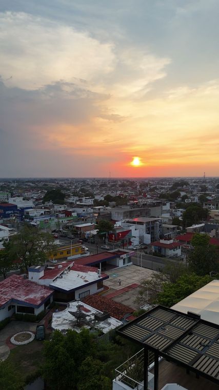 Roof garden al atardecer · vista 8 de 10